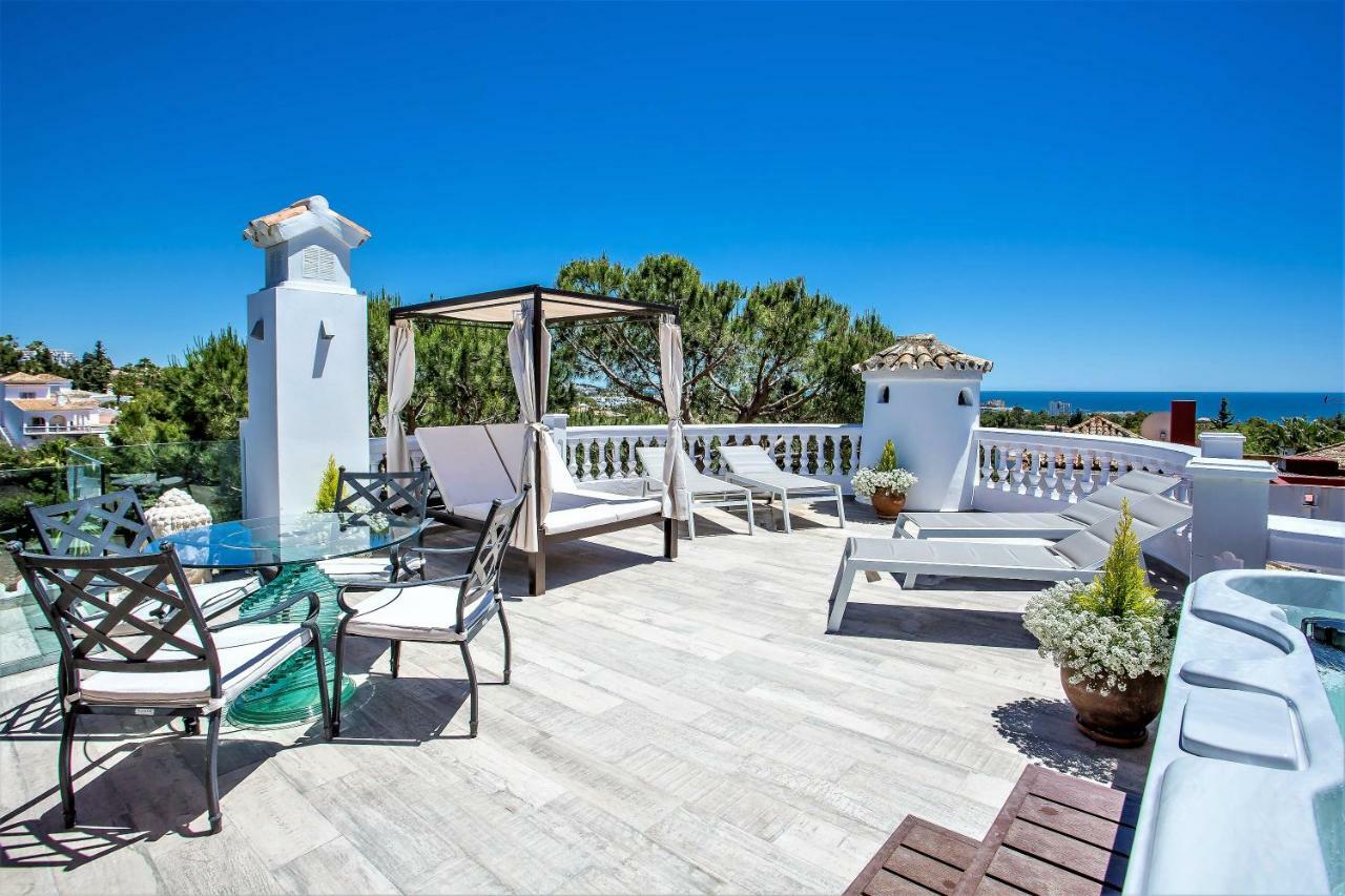מארבלה Luxury Villa With Swimming Pool And Jacuzzi מראה חיצוני תמונה
